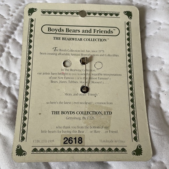 Boyds Bears pin - Homer - Picture 3 of 3